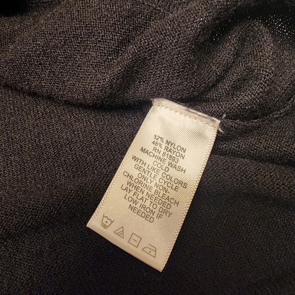 Halston Black Button Down Sweater Size XS - Picture 6 of 11